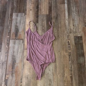 Lilac Garage Wrap Bodysuit